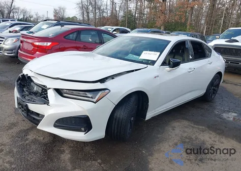2022 Acura Tlx A-Spec Package from USA, damaged, VIN 19UUB6F50NA001623